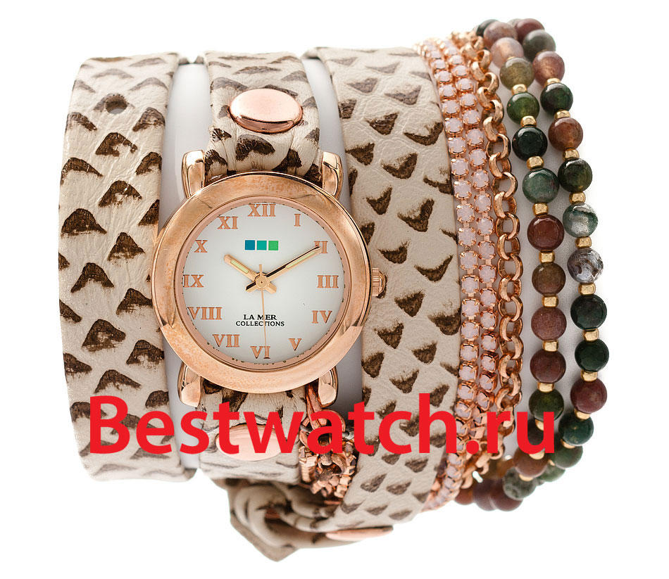 Часы La Mer С цепочками и подвесками LMMULTI7006